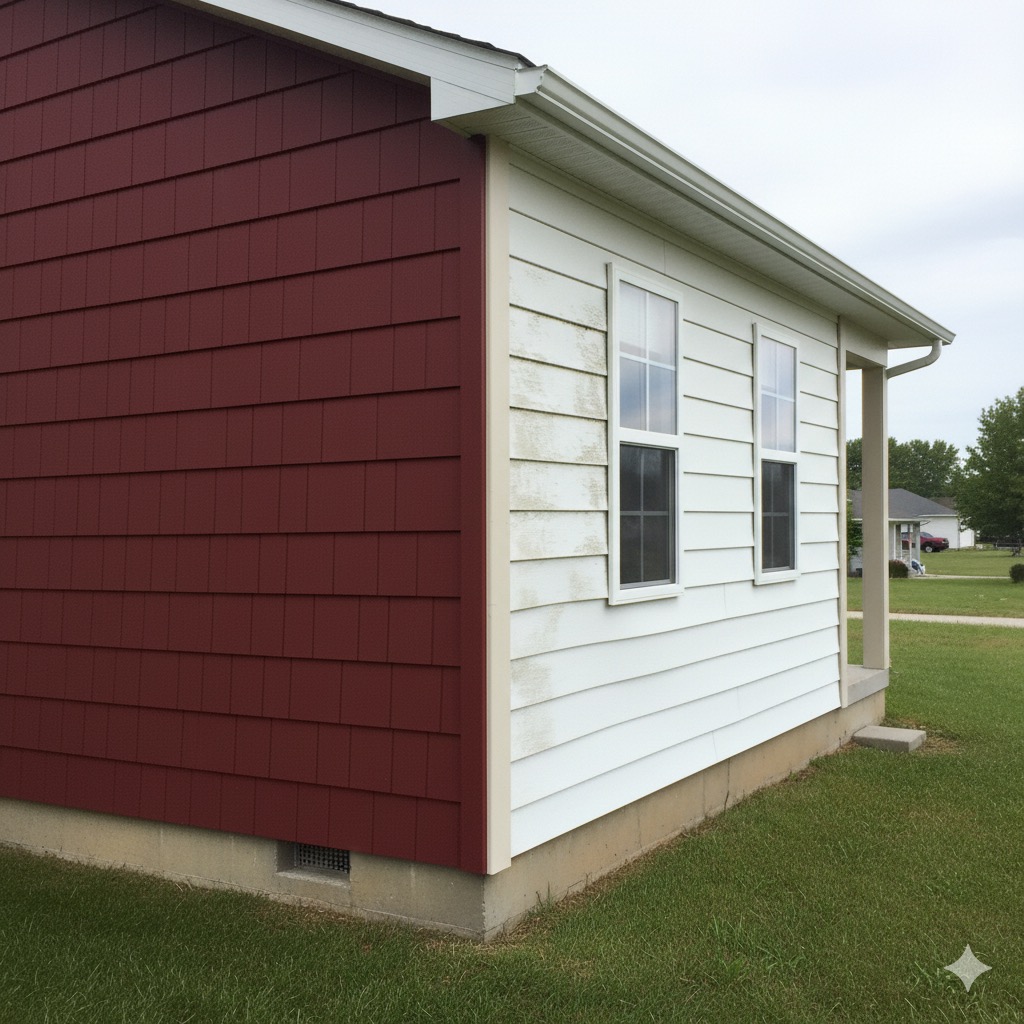 SmartSide Siding to Vinyl Siding